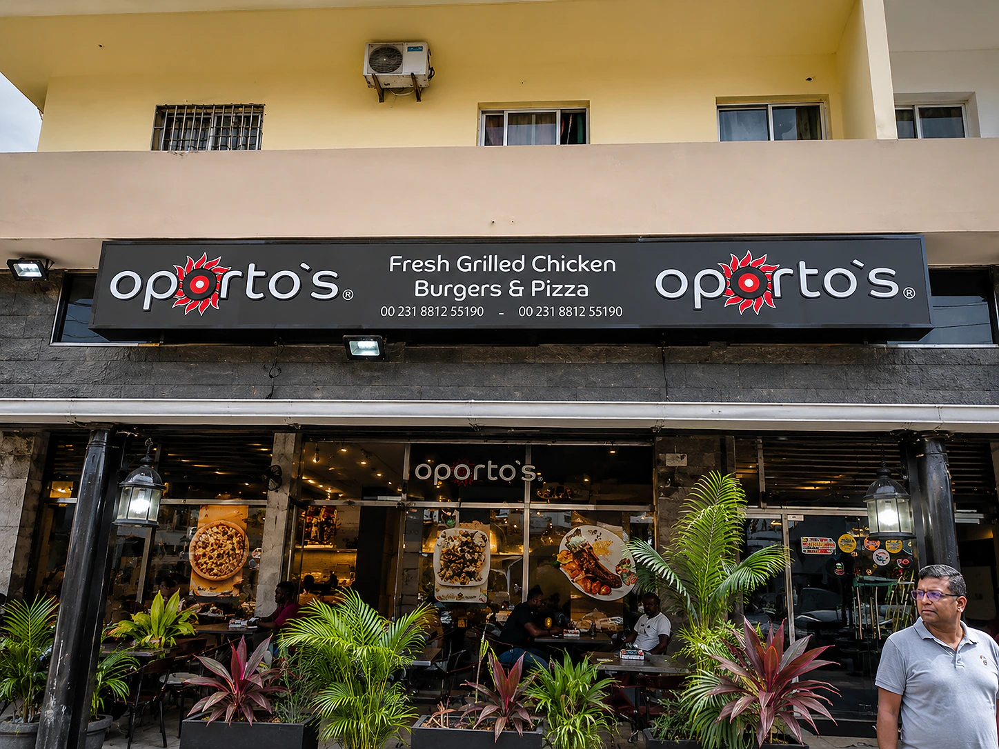 Oportos bar & restaurant in sin kor monrovia